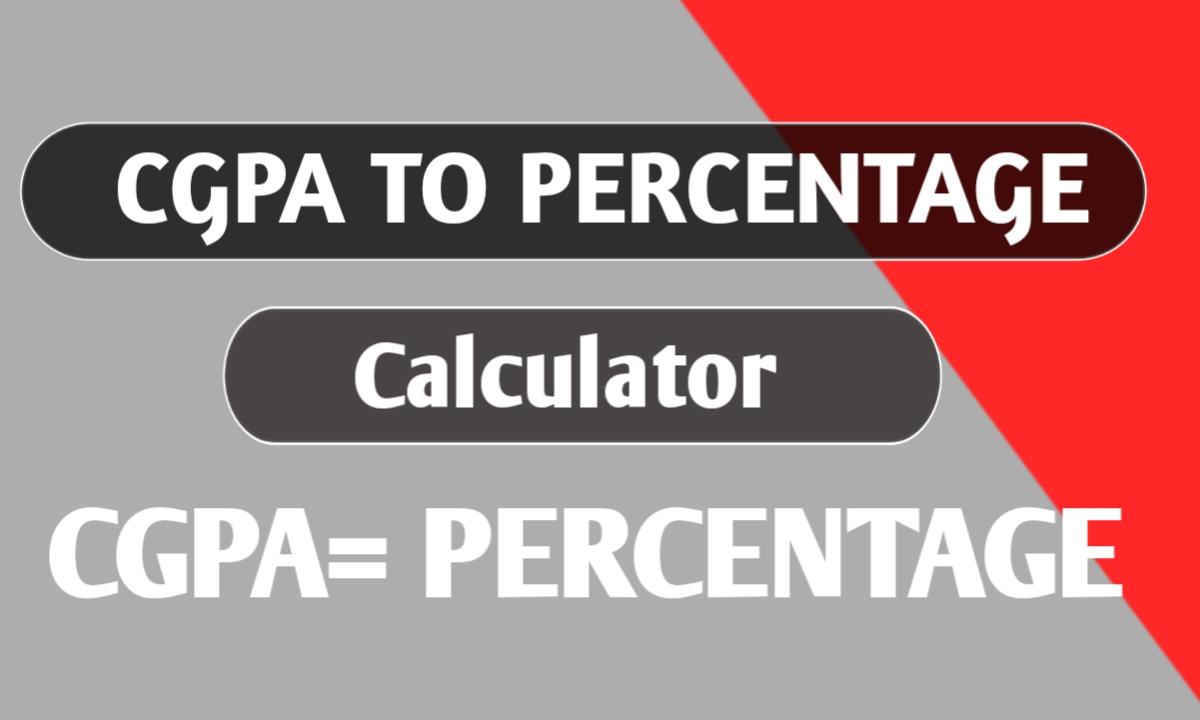 CGPA to Percentage